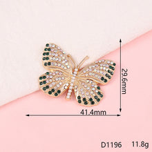 Load image into Gallery viewer, Creative beautiful butterfly DIY jewelry accessories flower  mobile phone shell stickers diamond material alloy diamond - hair accessories Ti Amo I love you
