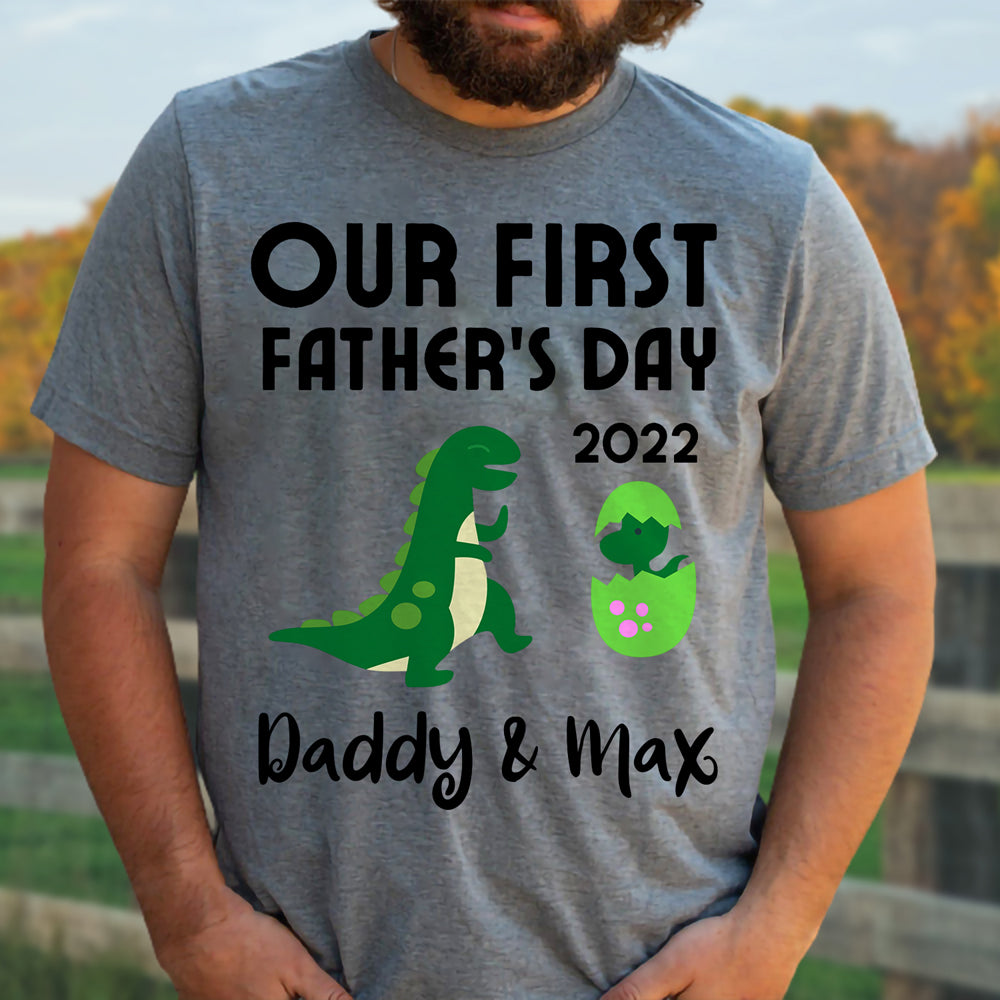 Custom Name Father's Day Shirt for Dad/Grandpa Ti Amo I love you