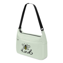 Load image into Gallery viewer, Ti Amo I love you - Exclusive Brand - Periglacial Blue - Bee Kind - Journey Computer Shoulder Bag
