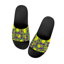 Load image into Gallery viewer, Ti Amo I love you - Exclusive Brand - Skulls - Slide Sandals - Black Soles
