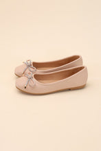 Load image into Gallery viewer, DOROTHY Bow Ballet Flats - Sizes 5.5-9 Ti Amo I love you
