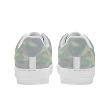 Load image into Gallery viewer, Ti Amo I love you - Exclusive Brand  - Edward, Pansy Posy, Clay Ash, Summer Green Camouflage-  Low Top Unisex Sneakers
