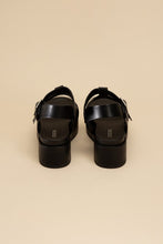 Load image into Gallery viewer, DREFTER- Black or Natural Chunky Summer Sandals Ti Amo I love you
