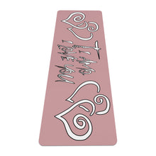 Load image into Gallery viewer, Ti Amo I love you - Exclusive Brand - Oriental Pink - Yoga Mat
