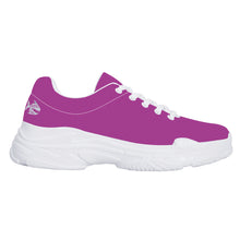 Load image into Gallery viewer, Ti Amo I love you - Exclusive Brand - Warm Purple - Angry Fish - Chunky Sneakers - White Soles
