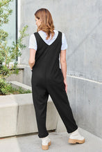 Load image into Gallery viewer, Double Take Full Size Sleeveless Straight Jumpsuit Ti Amo I love you
