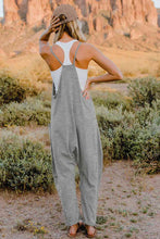 Load image into Gallery viewer, Double Take  V-Neck Sleeveless Jumpsuit with Pocket Ti Amo I love you
