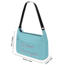 Load image into Gallery viewer, Ti Amo I love you - Exclusive Brand - Monte Carlo - Pastel Lettering -  Journey Computer Shoulder Bag
