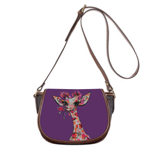 Load image into Gallery viewer, Ti Amo I love you - Exclusive Brand - Bossanova 2 - Giraffe- Saddle Bag
