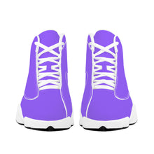 Load image into Gallery viewer, Ti Amo I love you - Exclusive Brand - Heliotrope 3 - Mens / Womens - Unisex  Basketball Shoes - White Laces
