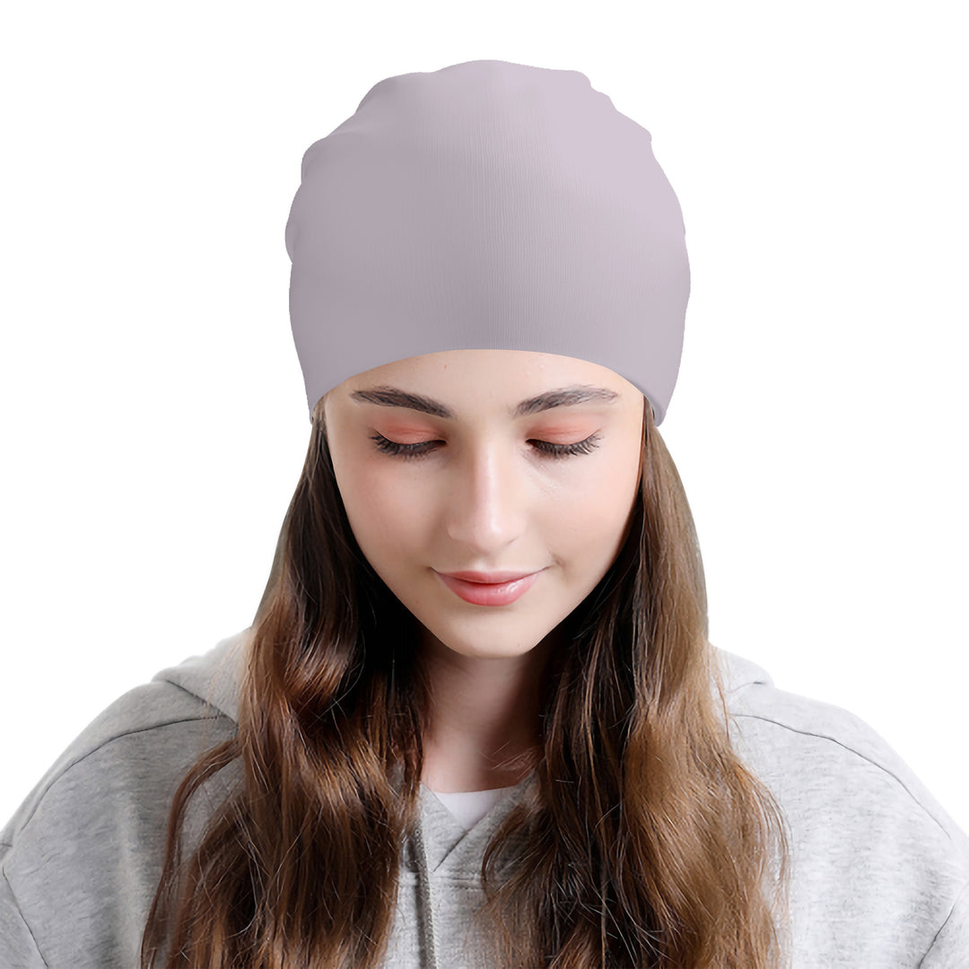 Ti Amo I love you - Exclusive Brand - Pale Slate - Adult Knitted Beanie - Silk