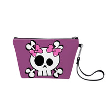 Load image into Gallery viewer, Ti Amo I love you - Exclusive Brand - Cannon Pink - Skeleton - Sling Cosmetic Bag
