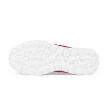 Load image into Gallery viewer, Ti Amo I love you - Exclusive Brand  - Brick Red - Double White Heart - Women&#39;s Mesh Running Shoes - White Soles
