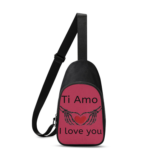 Ti Amo I love you - Exclusive Brand - Viva Magenta - Chest Bag