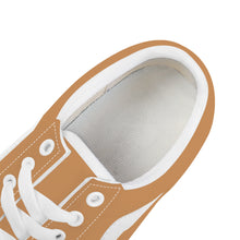 Load image into Gallery viewer, Ti Amo I love you - Exclusive Brand - Deep Camel - Low Top Flat Sneaker
