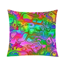 Load image into Gallery viewer, Ti Amo I love you - Exclusive Brand  - Rainbow Kaleidoscope - Silk Scarf
