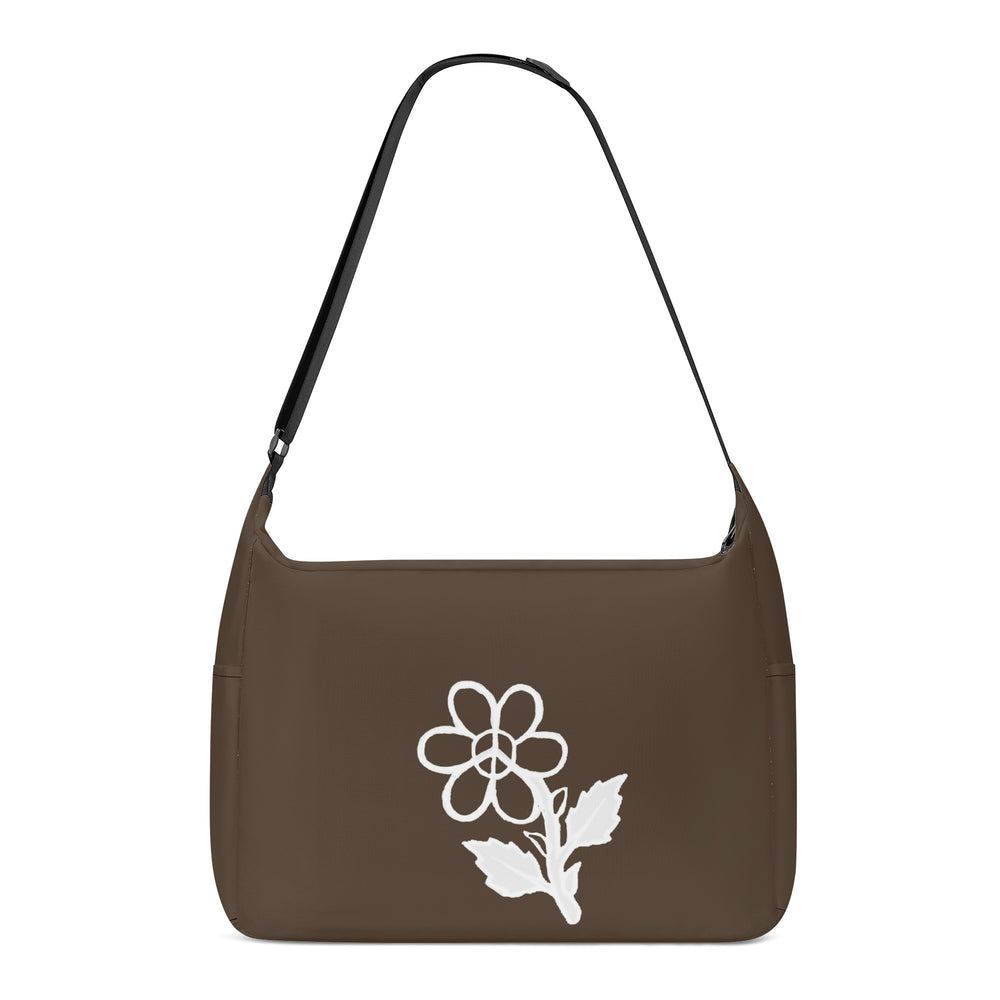 Ti Amo I love you - Exclusive Brand  - Abbot - White Daisy -  Journey Computer Shoulder Bag