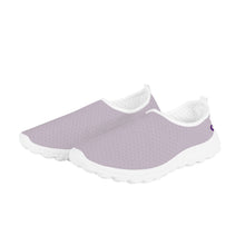 Load image into Gallery viewer, Ti Amo I love you - Exclusive Brand - Pale Slate - Double Purple Heart - Women&#39;s Mesh Running Shoes
