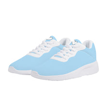 Load image into Gallery viewer, Ti Amo I love you  - Exclusive Brand - Regent St Blue - White Heart - Air Mesh Running Shoes - White Soles
