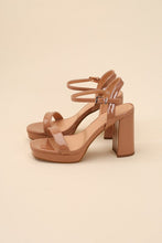 Load image into Gallery viewer, FINN Ankle Strap Heels - Sizes 5-10 Ti Amo I love you
