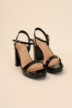 Load image into Gallery viewer, FINN Ankle Strap Heels - Sizes 5-10 Ti Amo I love you
