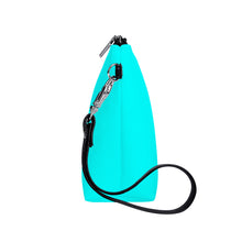 Load image into Gallery viewer, Ti Amo I love you - Exclusive Brand - Aqua / Cyan - Skeleton - Sling Cosmetic Bag
