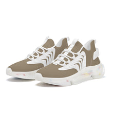 Load image into Gallery viewer, Ti Amo I love you - Exclusive Brand - Beaver - Mens / Womens - Air Max React Sneakers - White Soles
