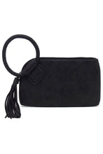 Load image into Gallery viewer, Fashion Cuff Handle Tassel Wristlet Clutch Ti Amo I love you
