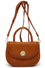 Load image into Gallery viewer, Fashion Flap Saddle Satchel Ti Amo I love you
