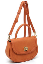 Load image into Gallery viewer, Fashion Flap Saddle Satchel Ti Amo I love you
