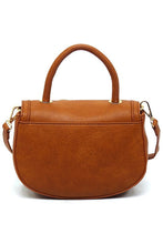 Load image into Gallery viewer, Fashion Flap Saddle Satchel Ti Amo I love you
