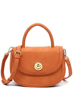 Load image into Gallery viewer, Fashion Flap Saddle Satchel Ti Amo I love you
