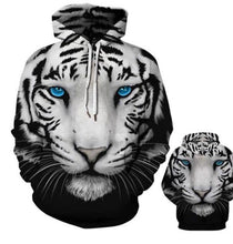 Load image into Gallery viewer, Fashion Printed 3D Casual Hooded Sweatshirt Ti Amo I love you
