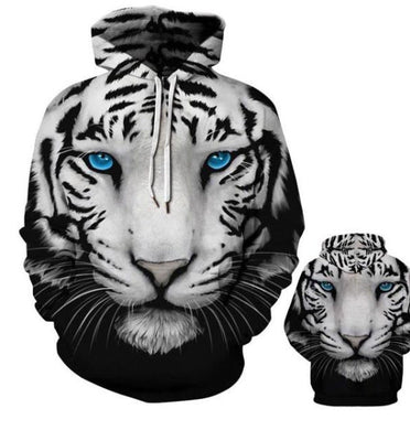 Fashion Printed 3D Casual Hooded Sweatshirt Ti Amo I love you