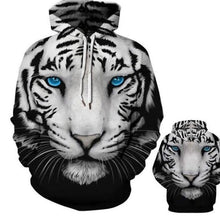 Load image into Gallery viewer, Fashion Printed 3D Casual Hooded Sweatshirt Ti Amo I love you
