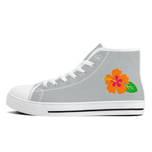Load image into Gallery viewer, Ti Amo I love you Exclusive Brand - High - Top Canvas Shoes - White Soles
