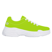 Load image into Gallery viewer, Ti Amo I love you - Exclusive Brand - Yellowish Green - Angry Fish - Chunky Sneakers - White Soles
