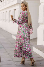 Load image into Gallery viewer, Floral Deep V Maxi Dress Ti Amo I love you
