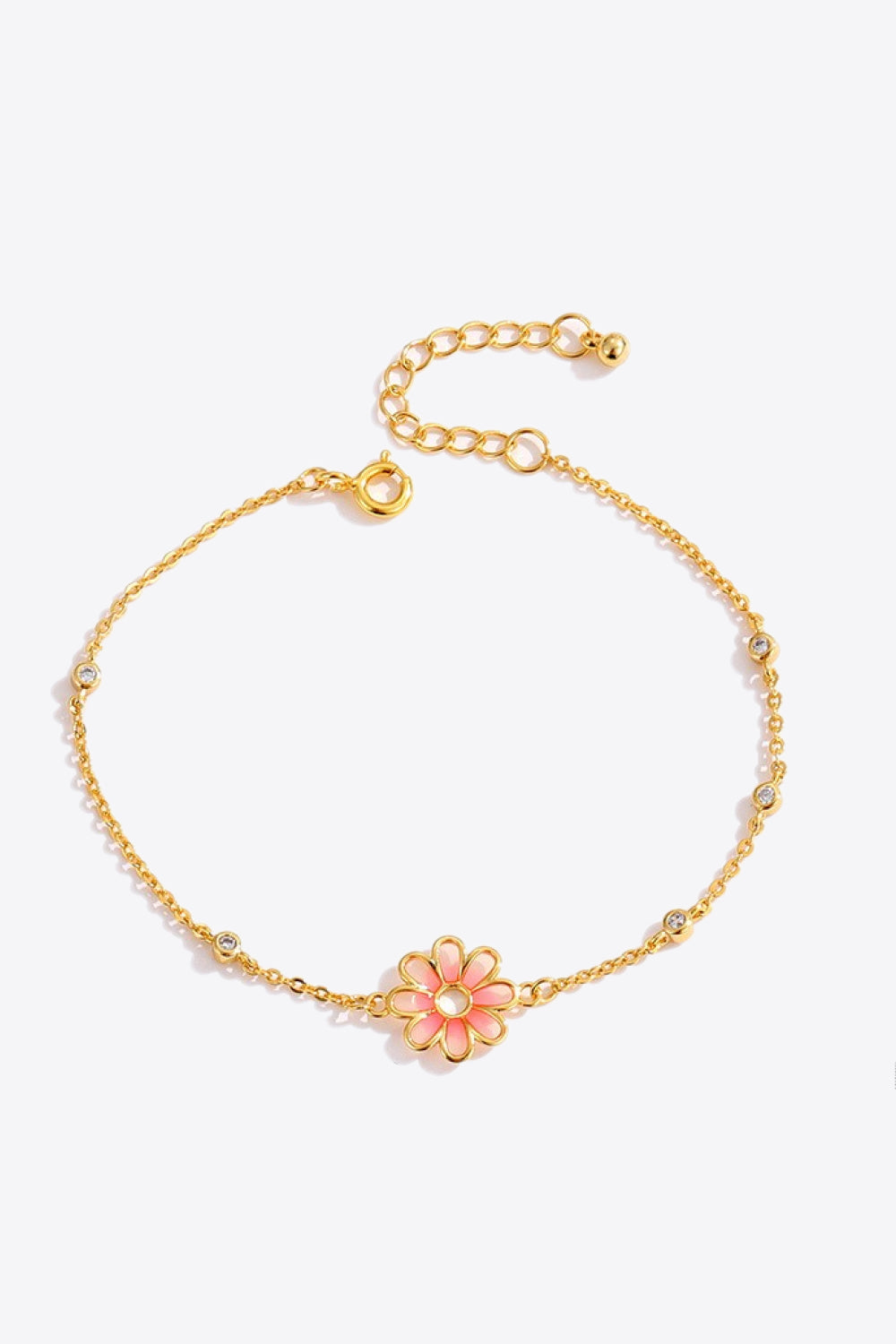 Flower Chain Bracelet Ti Amo I love you