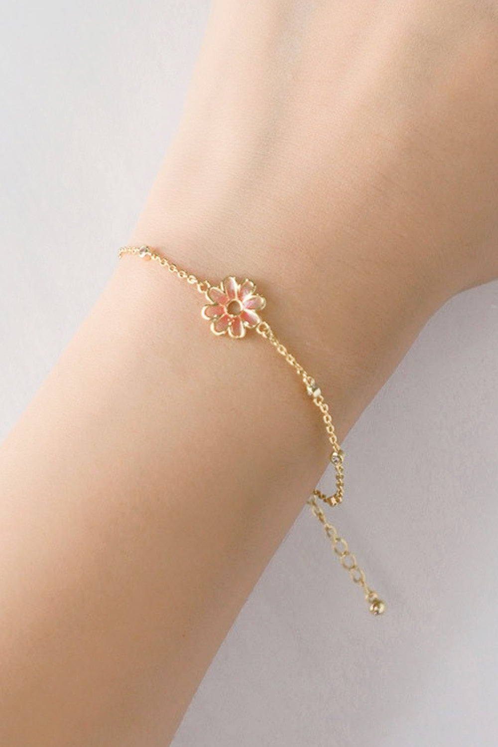 Flower Chain Bracelet Ti Amo I love you