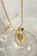 Load image into Gallery viewer, Flower Shell Pendant Copper Necklace Ti Amo I love you
