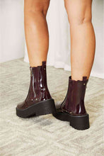 Load image into Gallery viewer, Forever Link Side Zip Platform Boots Ti Amo I love you
