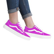 Load image into Gallery viewer, Ti Amo I love you - Exclusive Brand - Bright Orchid - Low Top Flat Sneaker
