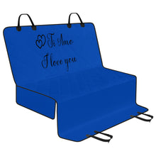 Load image into Gallery viewer, Ti Amo I love you - Exclusive Brand - Cobalt - Car Pet Seat Covers
