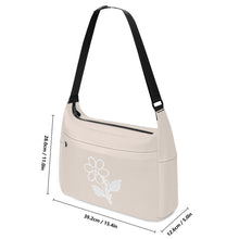 Load image into Gallery viewer, Ti Amo I love you - Exclusive Brand - Pearl Bush - White Daisy - Journey Computer Shoulder Bag
