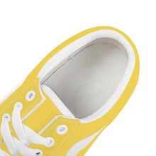 Load image into Gallery viewer, Ti Amo I love you - Exclusive Brand - Mustard Yellow - Low Top Flat Sneaker
