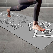 Load image into Gallery viewer, Ti Amo I love you - Exclusive Brand - Silver Chalice - Yoga Mat
