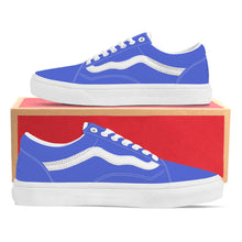 Load image into Gallery viewer, Ti Amo I love you - Exclusive Brand - Light Royal Blue - Low Top Flat Sneaker
