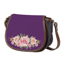 Load image into Gallery viewer, Ti Amo I love you - Exclusive Brand - Bossanova 2 - Roses - Saddle Bag
