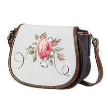 Load image into Gallery viewer, Ti Amo I love you - Exclusive Brand - Concrete - Rose -  Saddle Bag
